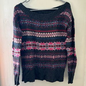 American Eagle Fair-isle Sweater